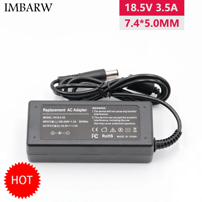 Зарядное устройство для HP Pavilion G6 G56 CQ60 DV6 G50 G60 G61 G62 G70 G71 G72 18 5 s 6715s 6730s 6730b 6735 А 65
