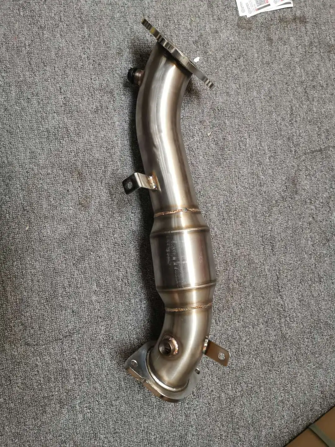 

200cell cat SS Turbo Pipe 3" Fits For Cadillac ATS 2.0T 13-16 1998CC 122Cu. In. l4 GAS DOHC