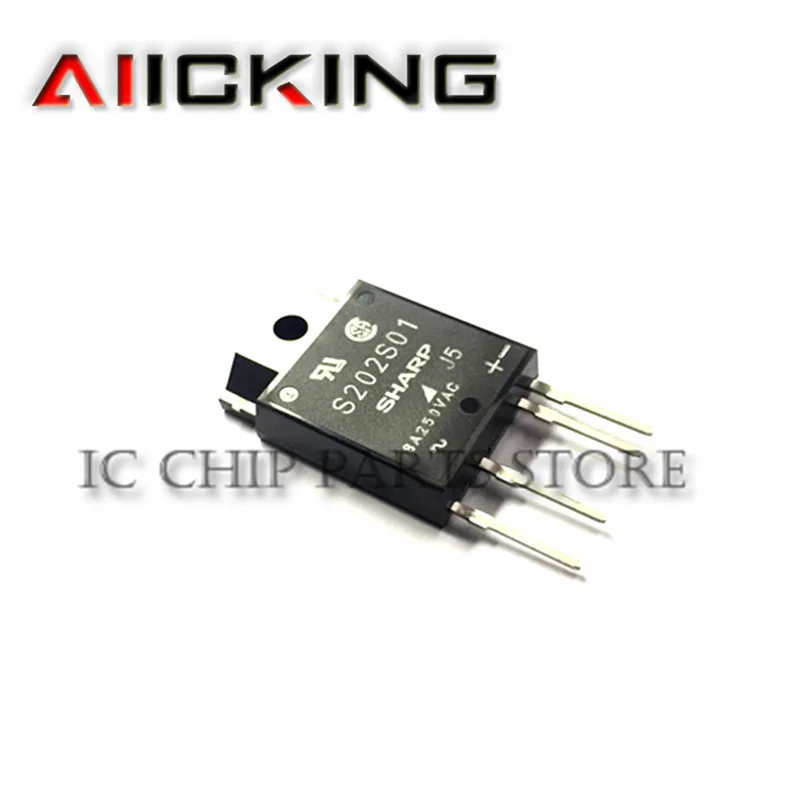 S202S01 5 шт. реле SSR 240VAC 8A TRIAC 4-SIP твердотельные оригинальный бренд новинка |