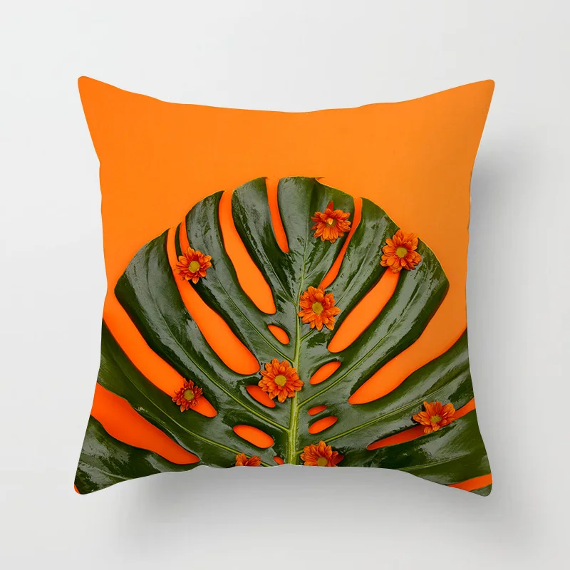 

Colorful Print Pillow Cover for Home Decoration Cushion Cover Nordic Decoration Pillowcase Sofa Car Cushion Cover 45*45cm