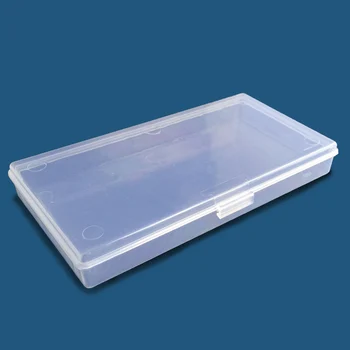 

Transparent plastic PP empty box Rectangular sample sorting box fish hook fishing gear storage box packaging element storage box