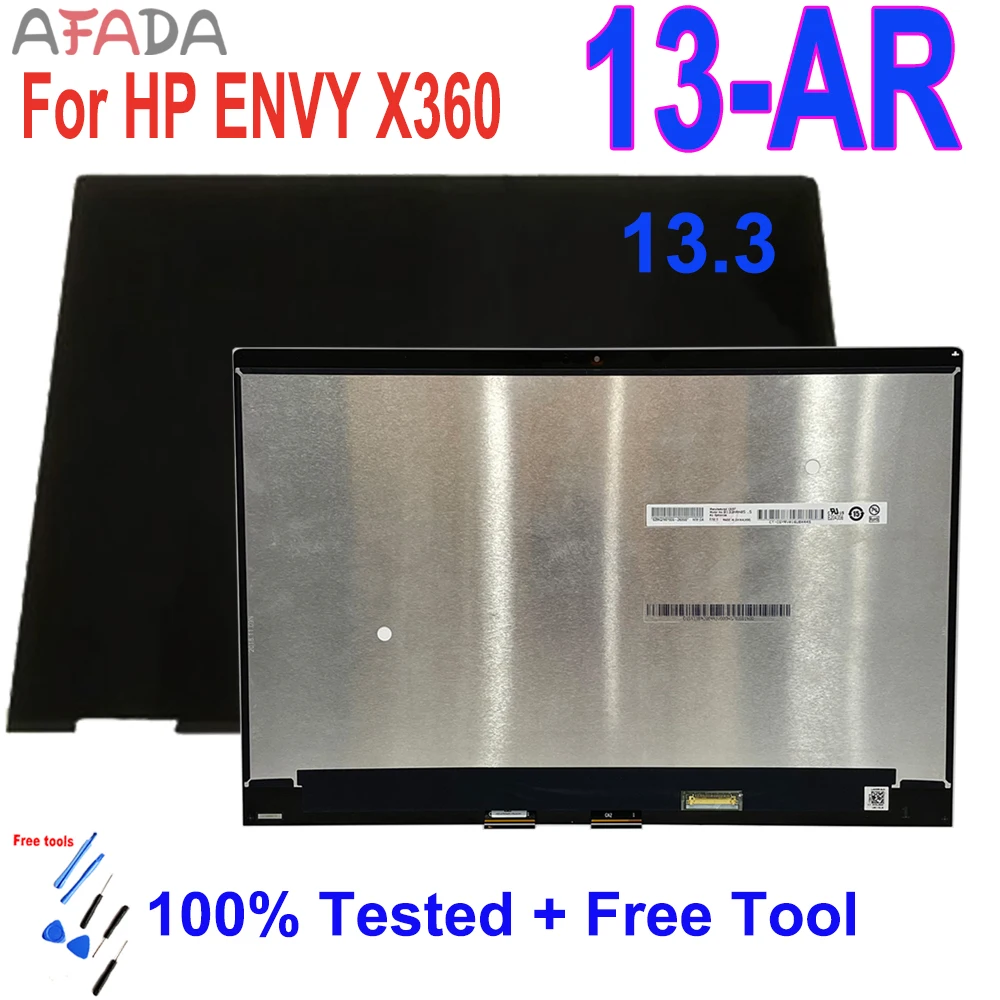 ЖК-дисплей 13 3 дюйма для ENVY X360 13AR 13-AR M133NVF3 R2 B133HAN05.7 сенсорный ЖК-экран стеклянная