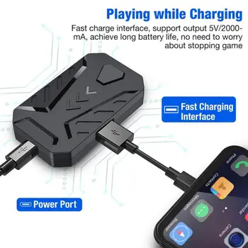 

Mobile Gamepad Controller Gaming Keyboard Mouse Converter Adapter For Android Quick-aiming Game Controller Adapter Plug And Play