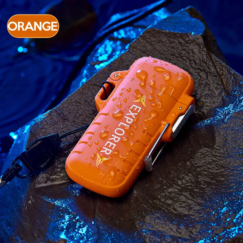 Водонепроницаемая электронная USB Зажигалка двойная дуговая плазменная