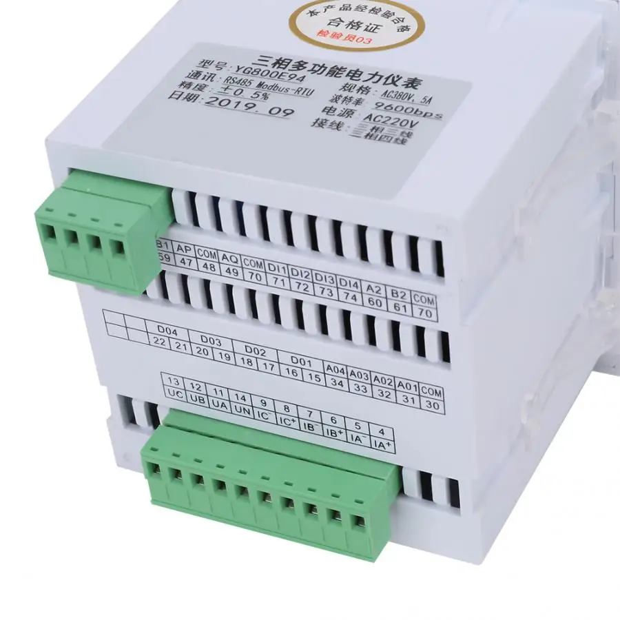 Многофункциональный цифровой измеритель напряжения YG80E94 96x96 Y34 V33 220 В 40 65