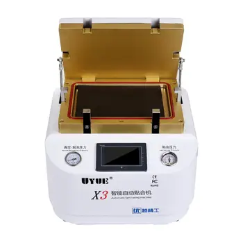 

UYUE 110/220V Automatic Laminator Machine for LCD Refurbish OCA Vacuum Laminating Machine Screen Repair Machine X3 Carbide