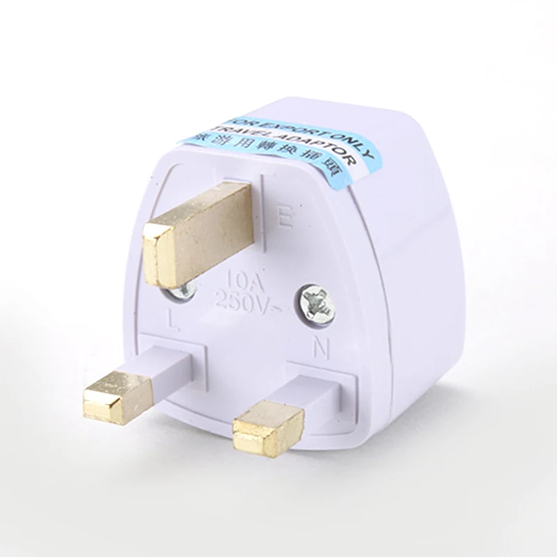 

Plug Converter for UK To EU plug Portable Outdoors Travel Wall Adapter Converter Socket UK Pakistan Malaysia Maldives Power Plug