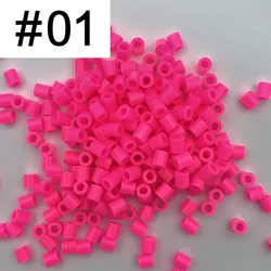 PUPUKOU 5mm Pearly Iron Fuse Beads - 1000pcs High-Quality DIY Puzzle Craft Kit (1)