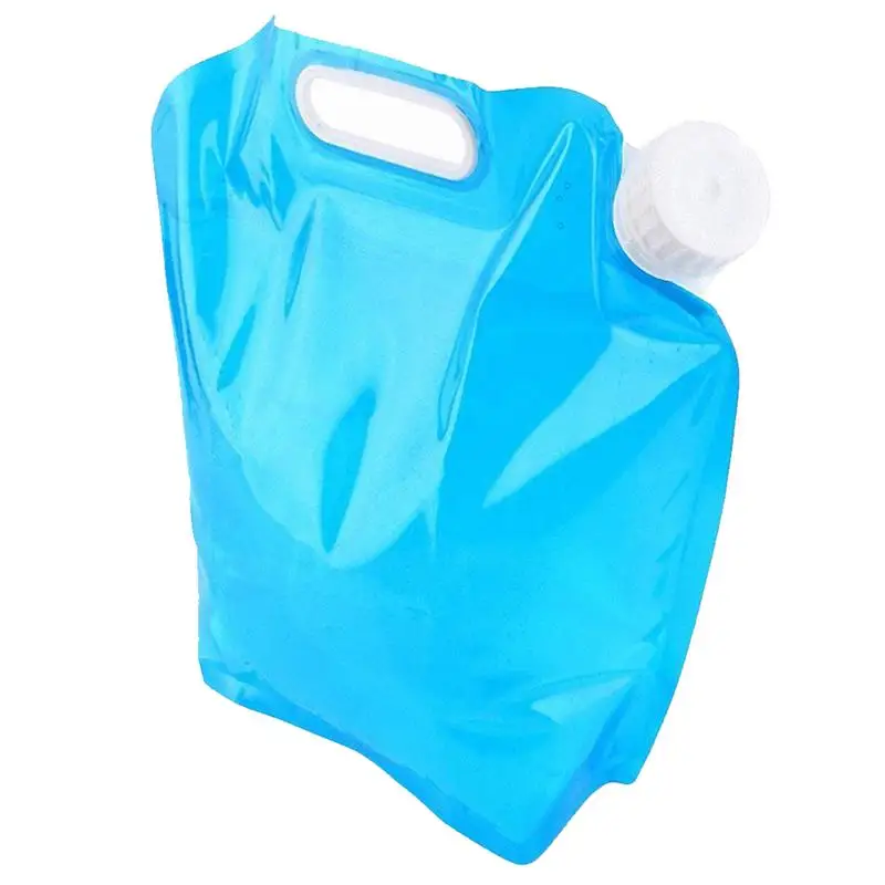 

10L Folding Drinking Water Container Fashion Storage Bag Large Pouch for Camping Hiking Picnic BBQ