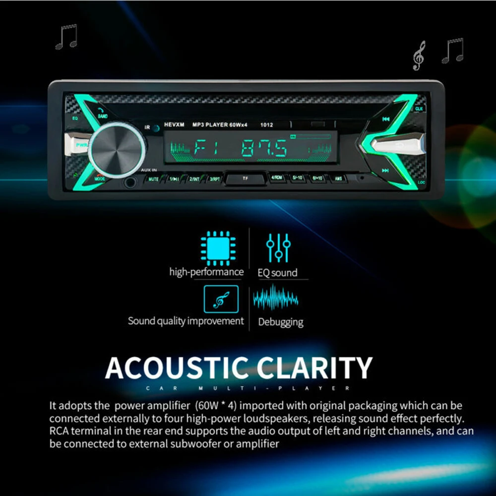 1Din автомобильный стерео аудио Радио MP3 плеер Bluetooth Авторадио автомобильный Радио стерео плеер Bluetooth " 12 в автомобильный стерео плеер