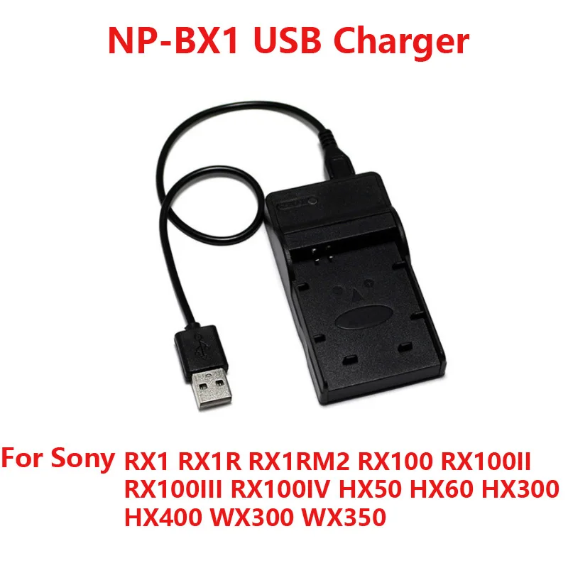 USB Порты и разъёмы цифровой Камера Батарея Зарядное устройство для sony NP-BN1 NP-BX1 NP-F550 NP-FH50 NP-FH100 NP-FR1 NP-FW50 NP-FZ100 NP-BD1 FD1 - Цвет: NP-BX1