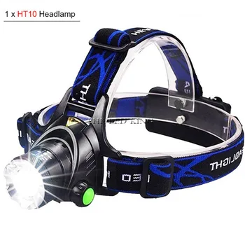 

Rechargeable Led Headlamp 5000LM Head Lamp Torch Headlights Lantern Waterproof Bulbs Xml T6 Lithium Ion Use 18650 Battery