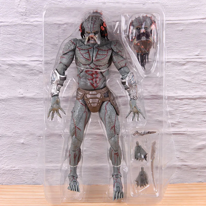 NECA The Predator Armored Assassin 1" ПВХ фигурка хищника игрушки Коллекционная модель игрушки подарок - Цвет: no colorful box