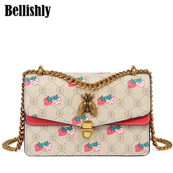 

Bellishly 2020 new mini handbags women fashion ins ultra Hot retro shoulder Sac messenger bag purse simple style Crossbody Bags