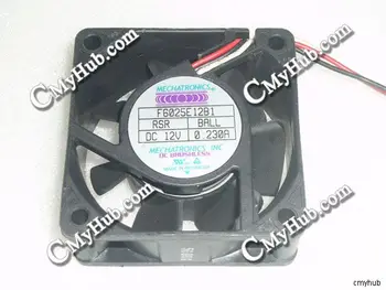 

For MECHATRONICS F6025E12B1 RSR BALL DC12V 0.230A 6025 6CM 60MM 60X60X25MM 6pin Cooling Fan