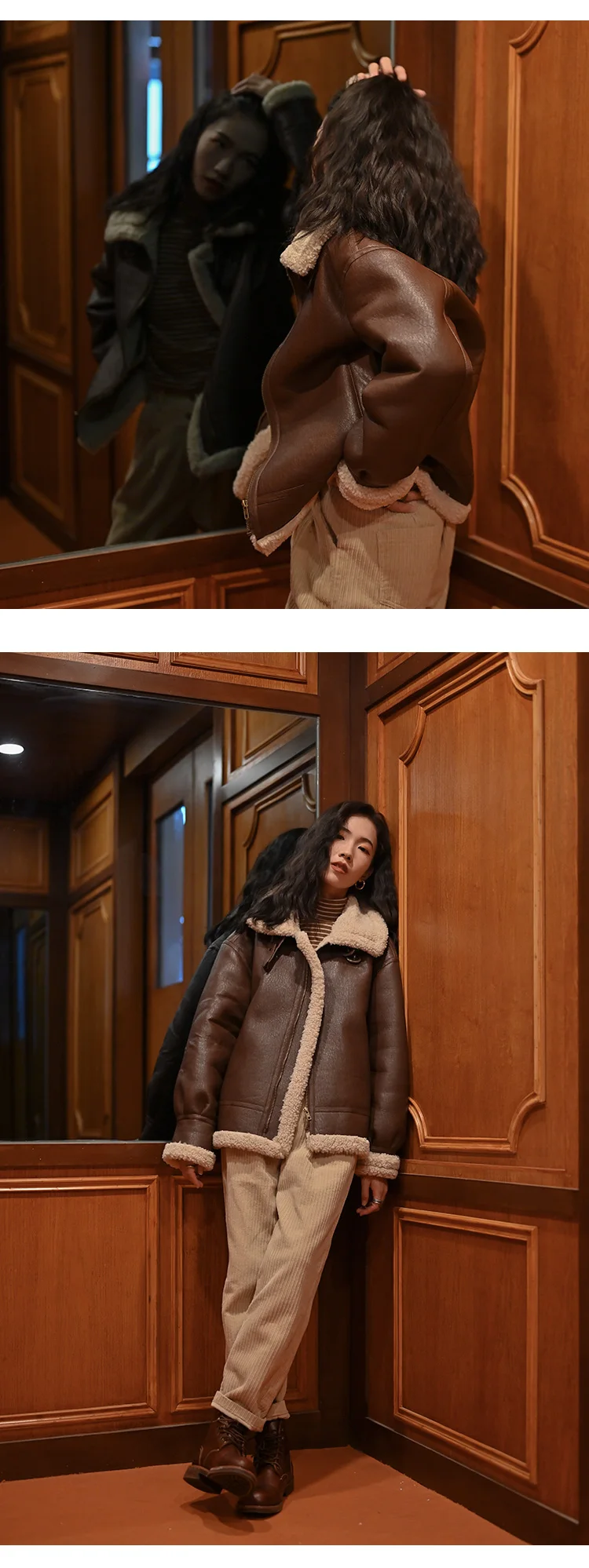 Женское пальто, зимнее, новое, корейское, высококачественное, модное, однотонное, плюшевое, с высоким воротником, повседневное, темпераментное, утепленная куртка Z016