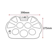 W758S Portable 9 Pads Digital USB Roll up Foldable Silicone Electronic Drum Pad Kit With Drum Sticks Foot Pedals drop shipping