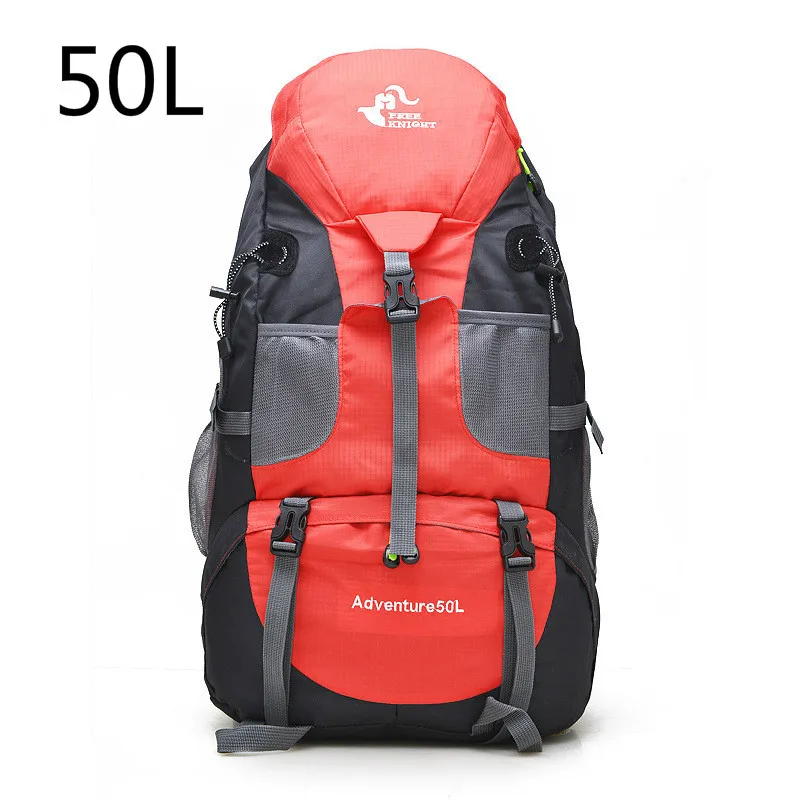 60L нейлон/Оксфорд Водонепроницаемый сухой мешок Открытый Высокое качество путешествия рюкзак для мужчин женщин Кемпинг Альпинизм Туризм Рюкзаки - Цвет: Red-50L