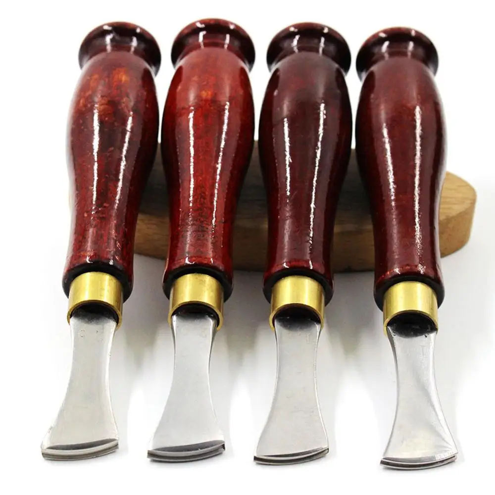 

Handle Leather Edge Creaser Leathercraft Marking Edge Decorate Line Tool Stainless Steel Blade Shallow Groove Press Line