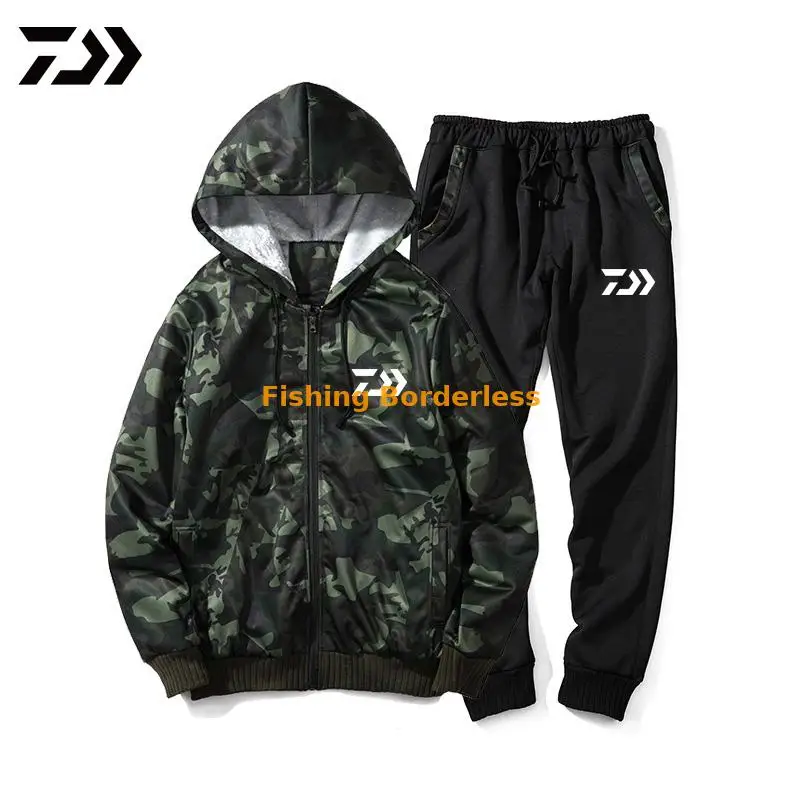 DAIWA рыболовные рубашки и брюки для рыбалки осенне зимняя уличная спортивная