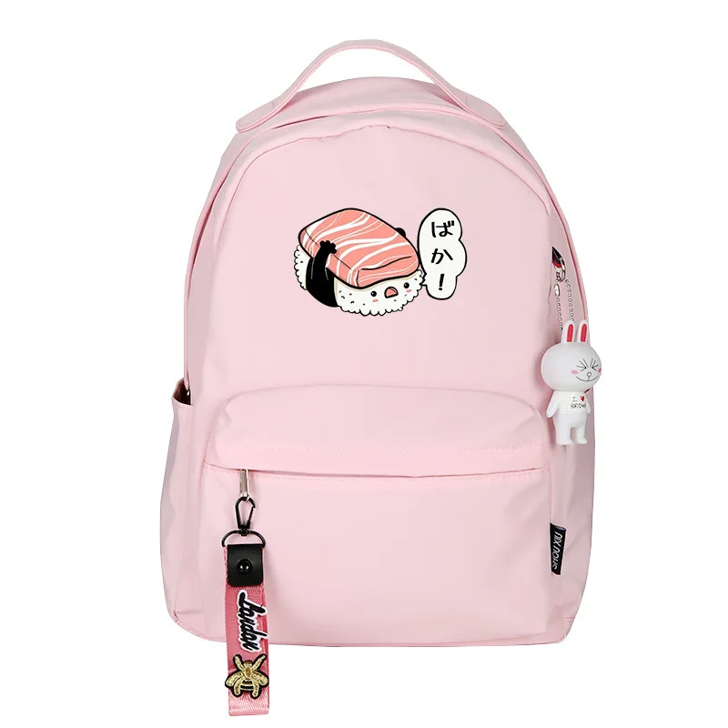 Корейский милый пончик женский маленький рюкзак панда рис ролл Bookbag