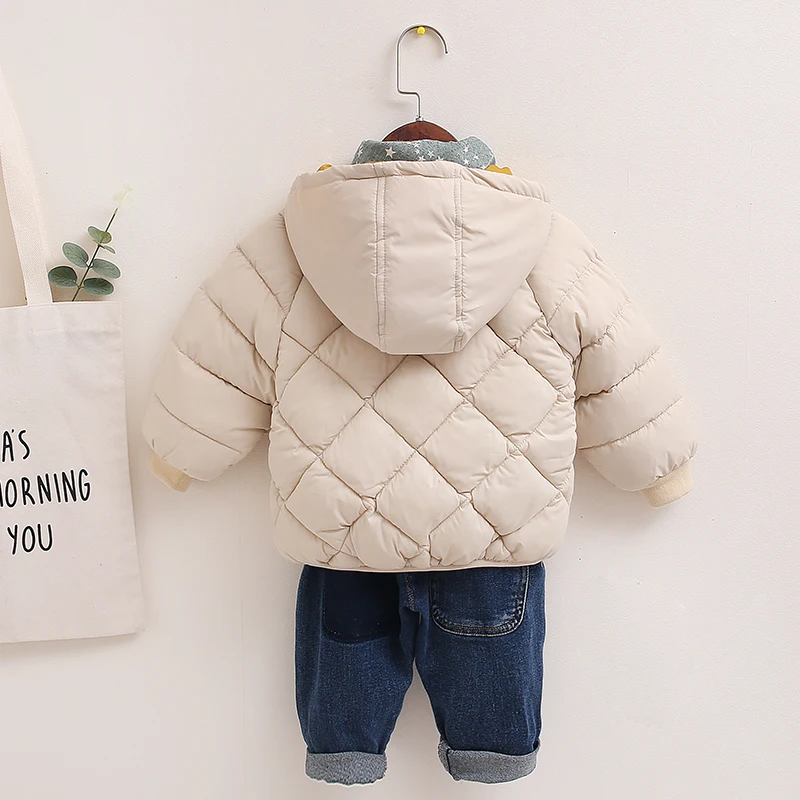 Winter Jacket Girl Coat Toddler Children Jackets Boys Girl Baby Thick parka Kids Warm Outerwear Hooded Snowsuit Overcoat Clothes