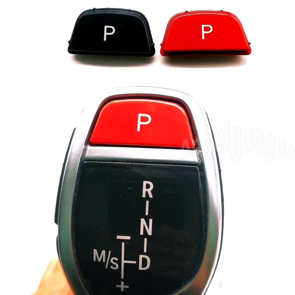 Angelguoguo Car Styling ABS Interior Electronic Gear Shift P Button Cover Trim For BMW 1 2 3 4 5 Series F30 F35 F20 F34 F10 F18