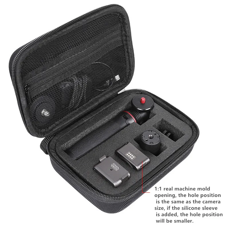 Action Camera Accessories Portable Storage Bag Anti-drop Handbag Shockproof Travel Protective Shell For DJI Action 2