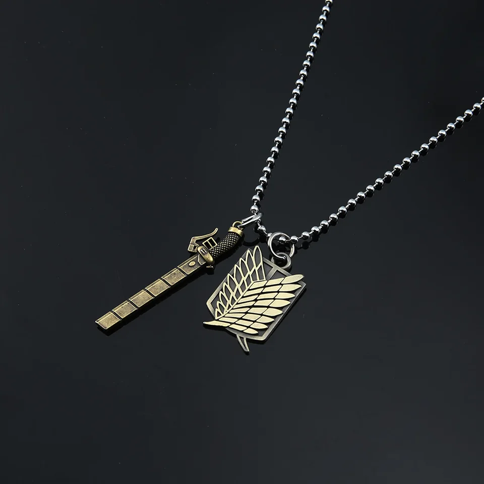 Happy GiftMart Attack On Titan Wings Of Freedom Pendant Necklace Brass  Pendant Price in India - Buy Happy GiftMart Attack On Titan Wings Of  Freedom Pendant Necklace Brass Pendant Online at Best
