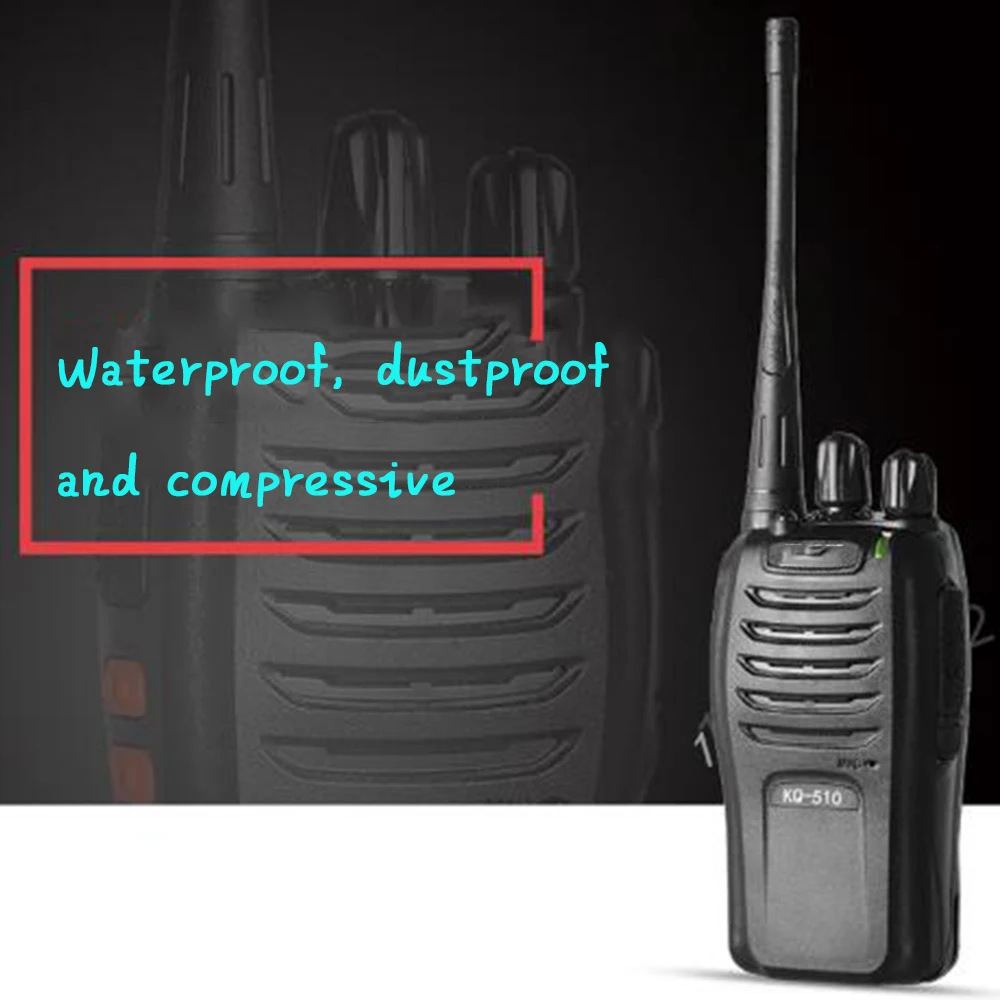 2PCS New Walkie Talkie Two-Way Radio Station Transceiver Two Way Radio Communicator USB Charging Walkie-Talkie WT666S
