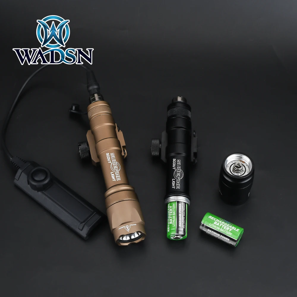 WADSN Airsoft Surefir M600 M600C скаутский фонарик 340 люмен светодиодный охотничий охотничье