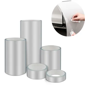 

Car Stickers Car Door Sill Scratchproof Stickers Protector Nano Tape Auto Bumper Trunk Strip sticker Decals Protect Accessories