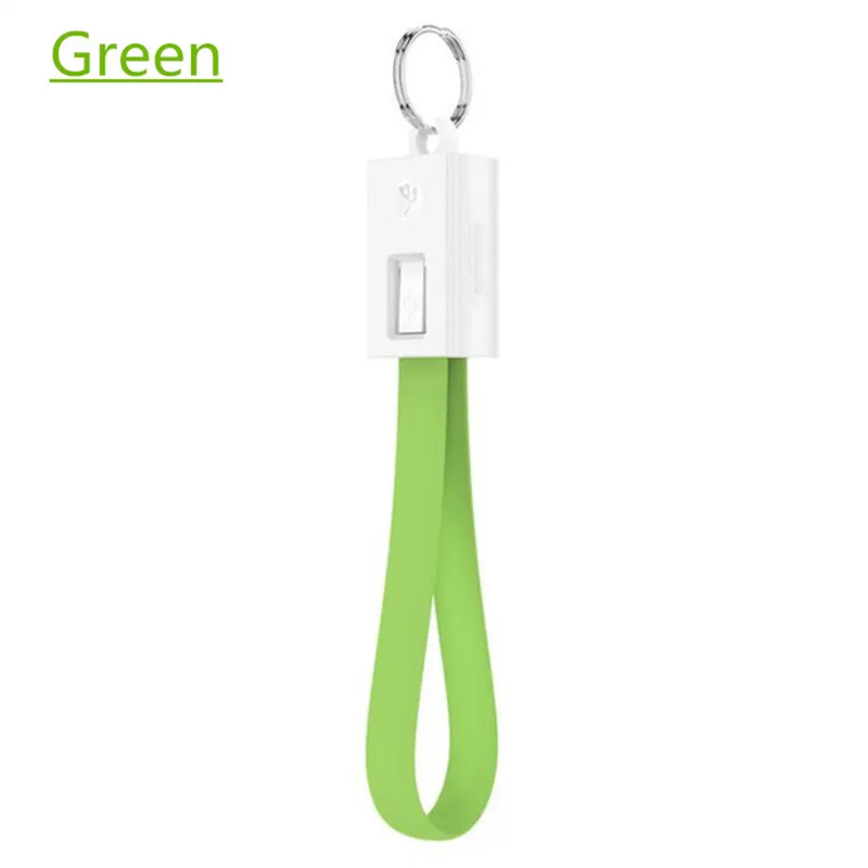 Short Mini Keychain USB Cable Fast Charging Wire Micro USB C Type C For iPhone iPod Android Charger Data Sync Charge Cables Cord iphone charger adapter Cables