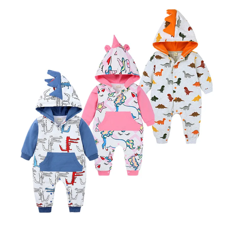Autumn Winter Overalls Newborn Baby Rompers For BabiesGirls Jumpsuit Baby Boys Costume baby Clothes Infant Clothing