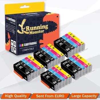

25pcs For Canon PGI 570 CLI 571 PGI570 XL Ink Cartridge For Pixma MG6851 MG6852 MG7752 MG7753 MG5751 MG5752 TS6052 TS8050 TS8051