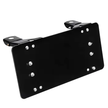 

Car Electric Winch License Plate Holder Bracket Winch Roller Guide Rope License Plate Frame Mount Bracket For Fairlead