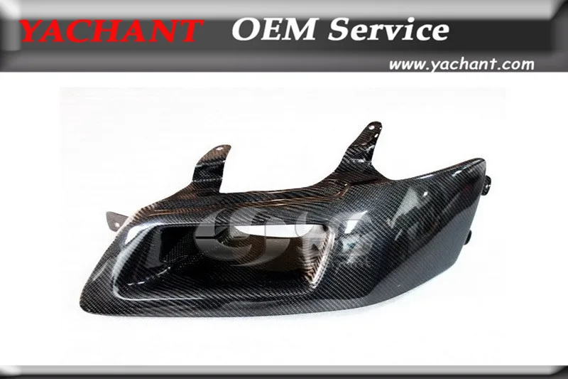 Sostituzione Della Presa D'Aria Del Faro In Fibra Di Carbonio Car-Styling Adatta Per 2001-2007 Lancer Evolution 7-9 Evo 7 Evo 8 Evo 9 Presa D'Aria