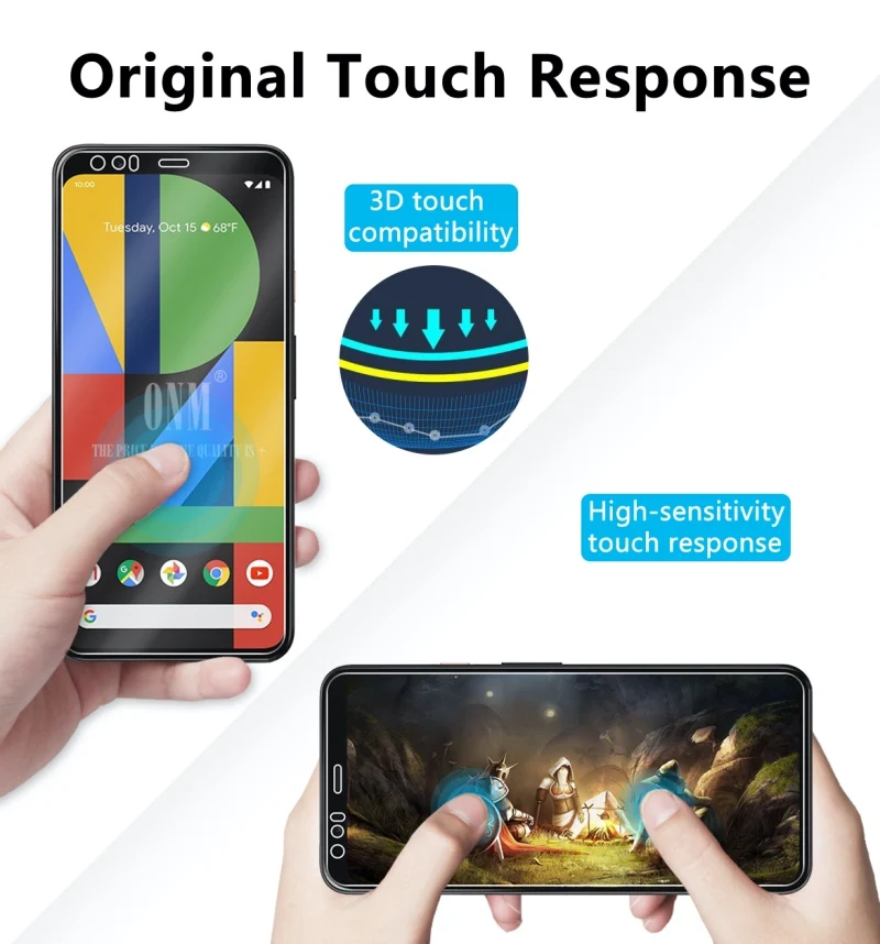 2 шт закаленное стекло для Google Pixel 4 стекло XL защита экрана 2.5D 9H закаленное стекло для Google Pixel 4 защитная пленка
