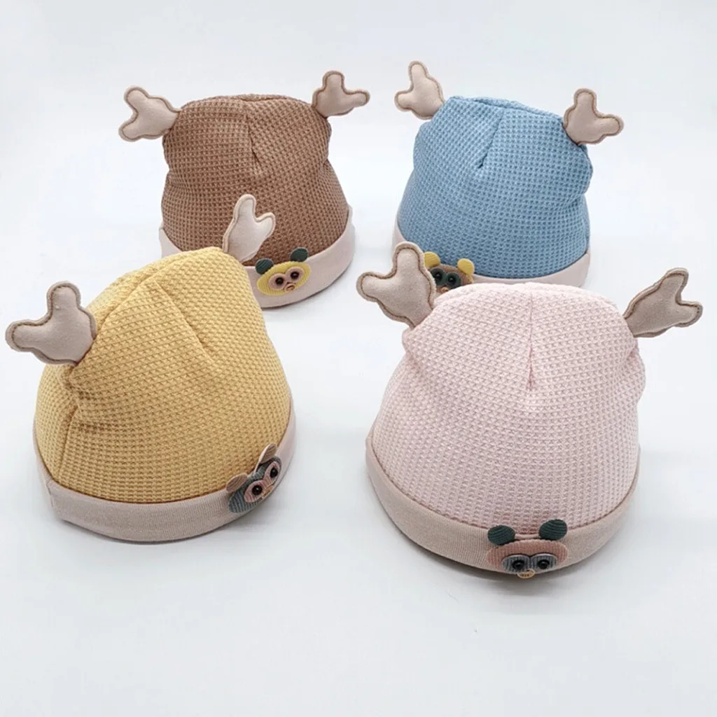 Toddler Hat Baby Girls Boys Winter Warm Cartoon Earflap Knit Crochet Beanie Children Cap Beanies Autumn #SS | Детская одежда и