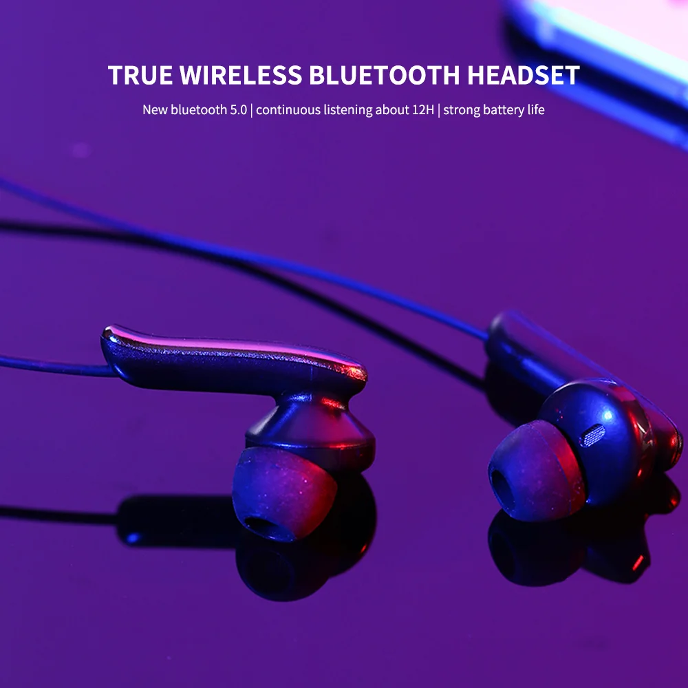 Беспроводные Bluetooth наушники G13 Магнитная стерео Спортивная гарнитура IPX7