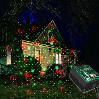 

USB Christmas Halloween In Door Atmosphere Projector Halloween Party Car Decoration Projection Lamp Window Home Decor dj Lights