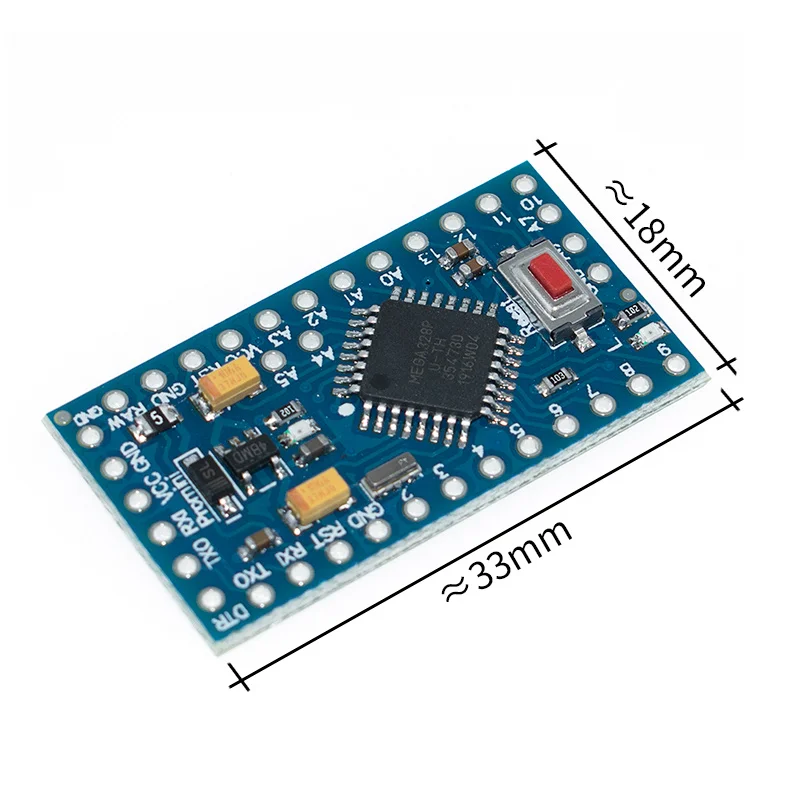 Tenstar Robot 10 шт. Pro Mini 328 Mini 3,3 В 8 м ATMEGA328 3,3 В/8 МГц/5 В/16 МГц для arduino Tenstar Robot 10 шт. Pro Mini 328 Mini 3,3 В 8 м ATMEGA328 3,3 В/8 МГц/5 В/16 МГц для arduino