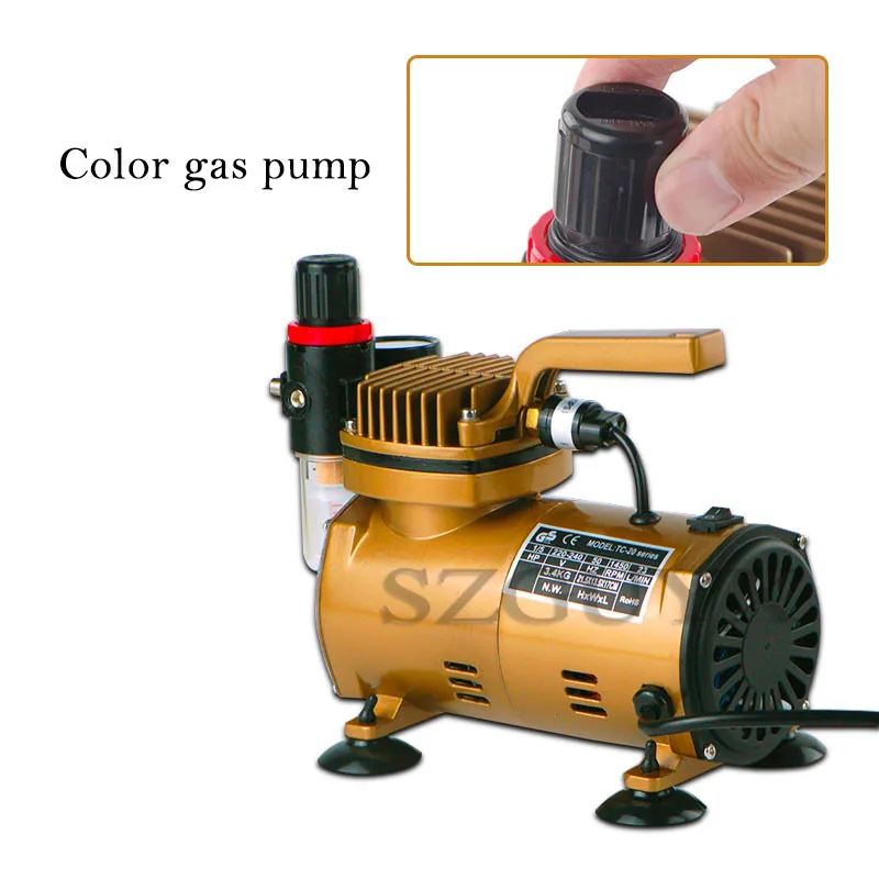 

Fondant cake coloring machine Sugar art tools Spray pump With motor protection Fondant color gas pump
