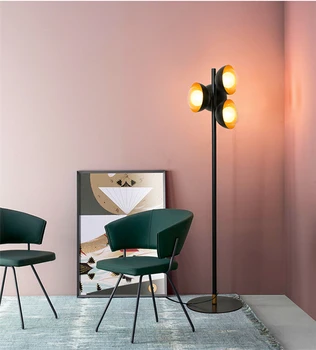 

latest design floor lamp popular floor light G9 glass shade fashion new design for fancy house