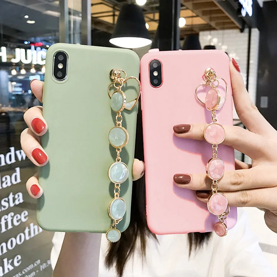 Роскошный чехол-браслет из мягкого ТПУ для Huawei Mate 30 10 Lite 20 Honor 9x Pro/Y9S Y6S Y7 Prime 2019 |