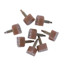 JHD-8 шт загара пластиковые туфли на высоком каблуке наконечники 11 мм x 10 мм для женщин