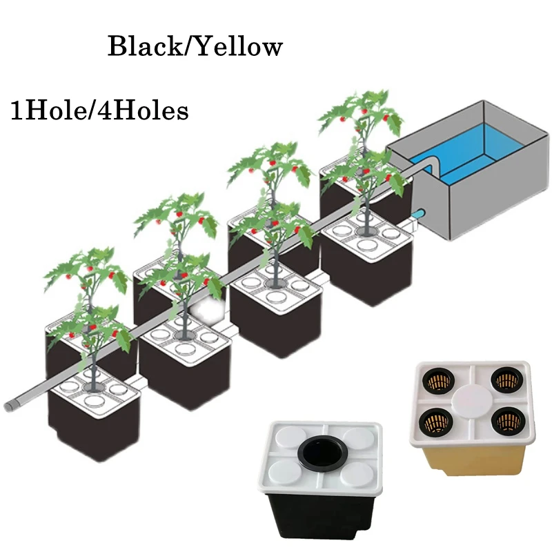 Greenhouse Soilless Cultivation Dutch Barrels Vegetable Fruit Planting Plastic Barrels Garden Hydroponic Substrate in Facilities