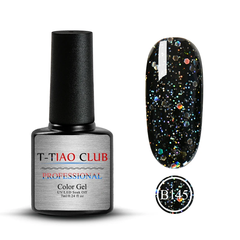 T-TIAO, клубный Гель-лак для ногтей, чистый цвет, Полуперманентная основа, верхнее покрытие, УФ светодиодный, лампа для маникюрный лак, гибридный блестящий гель - Цвет: M30573
