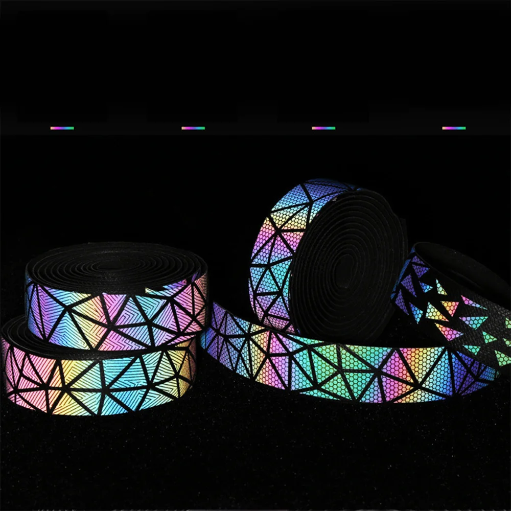 

Road Handlebar Straps EVA Straps Non-slip Shock Absorption PU Reflective Wrap Mountain Bike Handlebar Straps Bicycle Accessories