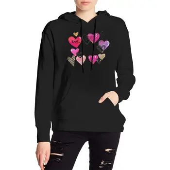 

winter clothes woman hoodie sweatshirts ladies pullovers pocket hooded jacketLil Heart Breaker Heart Love Valentine Day